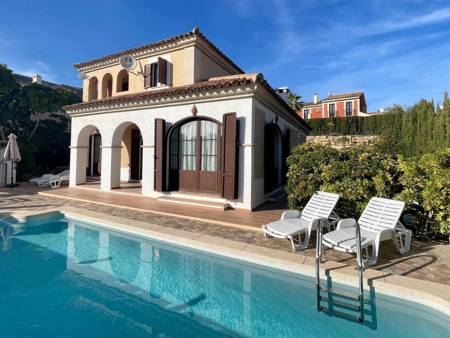 Villa Deluxe,White Beach,Mountains Finestrat Exterior foto